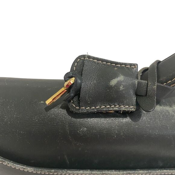 VINTAGE BALLY PATENT LEATHER Green Briefcase - Business Casual  - UNISEX - work - Picture 13 of 14